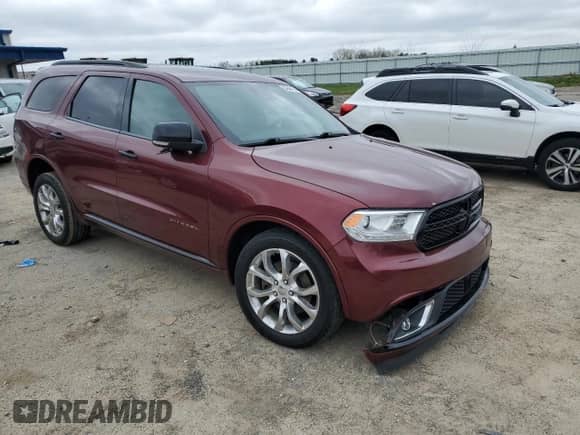 2016 Dodge Durango Citadel Anodized Platinum with VIN 1C4SDJET0GC412529, listed as a Copart auction lot 54544495 with 152,002 mi miles and Clean title. Bid and sale history available at DreamBid. Image 4.