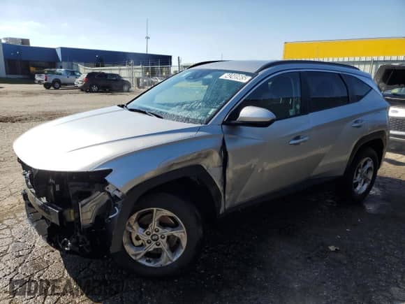 2024 Hyundai Tucson SEL with VIN 5NMJBCDE4RH351190, listed as a Copart auction lot 84248965 with 24,989 mi miles and Non repairable. Bid and sale history available at DreamBid. Image 1.