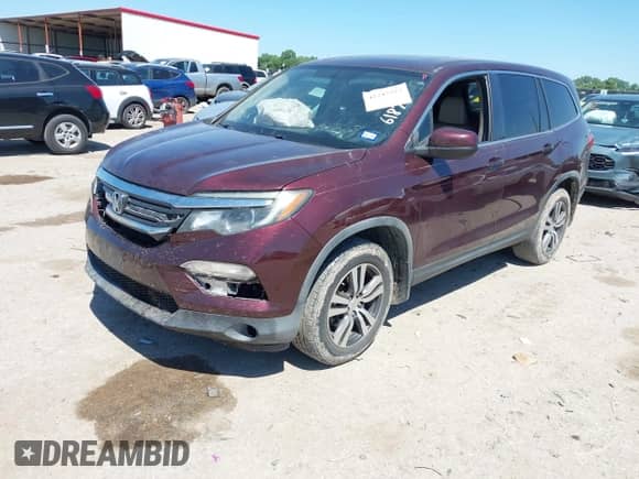 2016 Honda Pilot EX-L z VIN 5FNYF5H86GB056187, wystawiony jako IAAI lot #42247323 z przebiegiem 169 373 mil mil oraz . Historia ofert i sprzedaży dostępna na DreamBid. Obrazek 2.