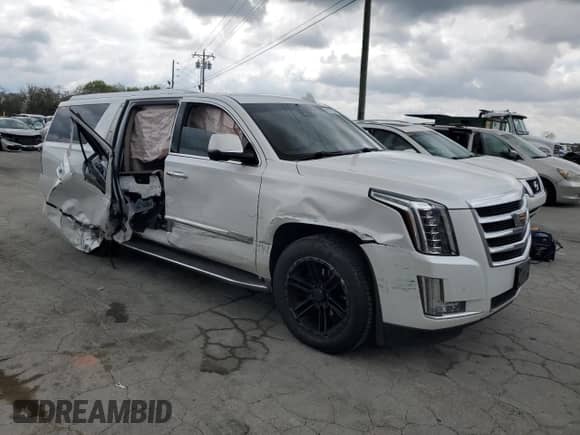 2016 Cadillac Escalade ESV Luxury Collection with VIN 1GYS4HKJ0GR453794, listed as a Copart auction lot 52775335 with 134,054 mi miles and Salvage title. Bid and sale history available at DreamBid. Image 4.