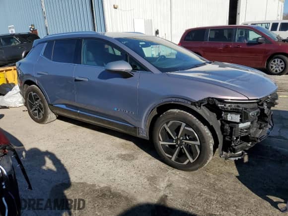 2024 Chevrolet Equinox EV LT с VIN 3GN7DLRP8RS271910, выставлен на аукционе Copart как лот 84654344 с пробегом 3 481 миль миль и Списание • Salvage title. История ставок и продаж доступна на DreamBid. Изображение 4.
