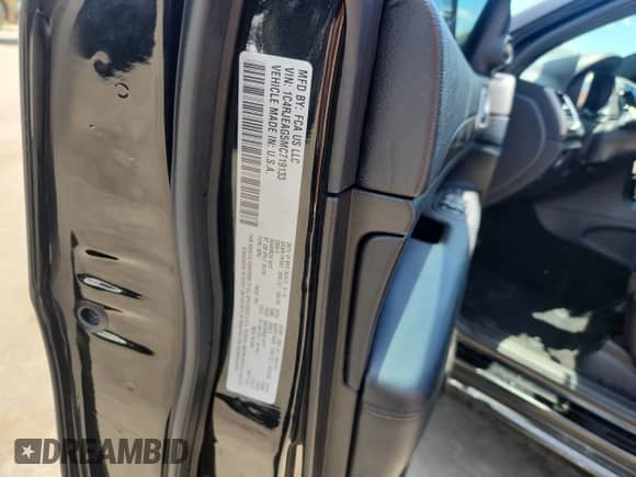 2021 Jeep Grand Cherokee Laredo X с VIN 1C4RJEAG5MC719133, выставлен на аукционе Copart как лот 69032965 с пробегом 36 506 миль миль и На запчасти • Non repairable. История ставок и продаж доступна на DreamBid. Изображение 12.