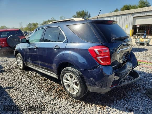 2017 Chevrolet Equinox LT z VIN 2GNALCEK7H1530738, wystawiony jako Copart lot #84404355 z przebiegiem 122 835 mil mil oraz Szkoda całkowita • Salvage title. Historia ofert i sprzedaży dostępna na DreamBid. Obrazek 2.