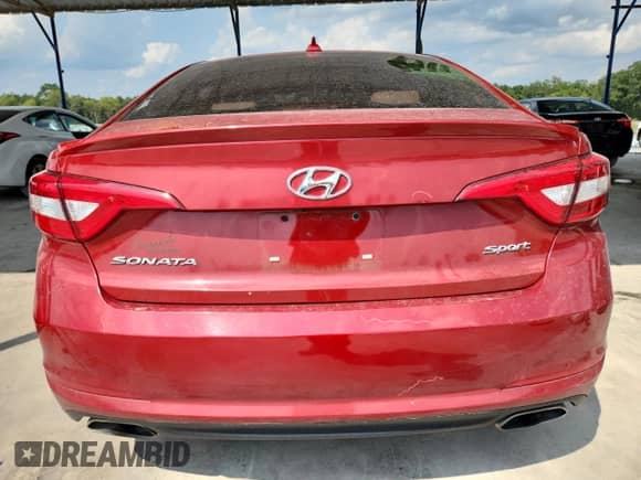 2017 Hyundai Sonata Limited with VIN 5NPE34AF3HH593388, listed as a Copart auction lot 71676835 with 111,791 mi miles and Salvage title. Bid and sale history available at DreamBid. Image 6.