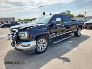2016 GMC Sierra 1500 SLT with VIN 3GTU2NEC9GG328549, listed as a Copart auction lot 64007885 with 203,403 mi miles and Salvage title. Bid and sale history available at DreamBid. Image 1.