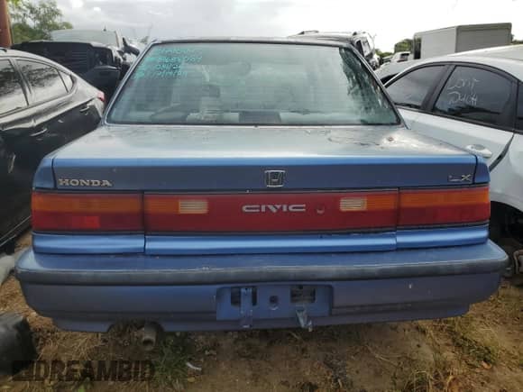 1991 Honda Civic z VIN JHMED3655MS022552, wystawiony jako Copart lot #84688084 z przebiegiem 64 036 mil mil oraz Nie do naprawy • Non repairable. Historia ofert i sprzedaży dostępna na DreamBid. Obrazek 6.
