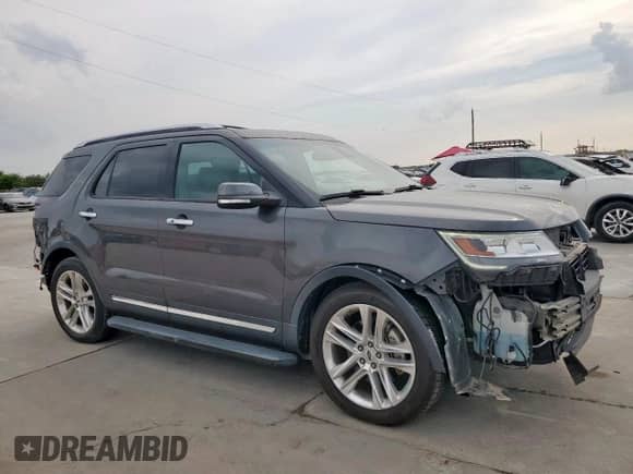 2017 Ford Explorer Limited z VIN 1FM5K7F82HGE28849, wystawiony jako Copart lot #67466565 z przebiegiem 50 413 mil mil oraz Szkoda całkowita • Salvage title. Historia ofert i sprzedaży dostępna na DreamBid. Obrazek 4.