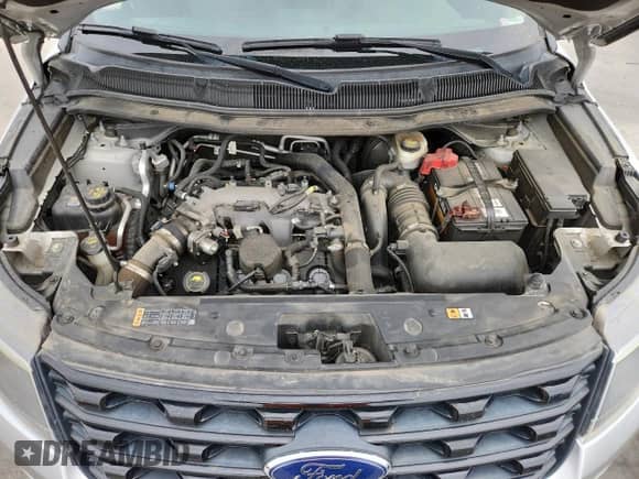 2017 Ford Explorer Sport with VIN 1FM5K8GT1HGD88403, listed as a Copart auction lot 69809245 with 151,431 mi miles and Salvage title. Bid and sale history available at DreamBid. Image 12.