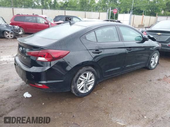 2020 Hyundai Elantra Value Edition with VIN KMHD84LF8LU072283, listed as a IAAI auction lot 42398121 with 49,162 mi miles and . Bid and sale history available at DreamBid. Image 4.