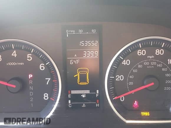 2007 Honda CR-V EX-L с VIN JHLRE48787C095503, выставлен на аукционе IAAI как лот 43526109 с пробегом 153 552 миль миль и . История ставок и продаж доступна на DreamBid. Изображение 7.