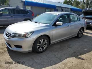 2014 Honda Accord LX с VIN 1HGCR2F35EA160751, выставлен на аукционе Copart как лот 82300875 с пробегом 137 016 миль миль и Списание • Salvage title. История ставок и продаж доступна на DreamBid. Изображение 1.
