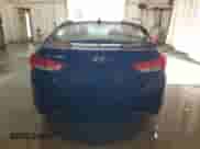 2013 Hyundai Elantra Limited with VIN 5NPDH4AE6DH222935, listed as a Copart auction lot 84558195 with 100,347 mi miles and Salvage title. Bid and sale history available at DreamBid. Image 6.