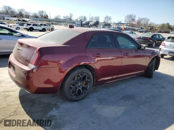 2023 Chrysler 300 Touring L with VIN 2C3CCASGXPH688264, listed as a Copart auction lot 48965405 with 19,866 mi miles and Salvage title. Bid and sale history available at DreamBid. Image 3.