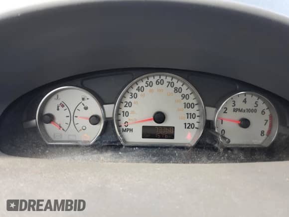 2005 Saturn ION ION 3 with VIN 1G8AL54F25Z123738, listed as a Copart auction lot 68774835 with 73,368 mi miles and Non repairable. Bid and sale history available at DreamBid. Image 9.