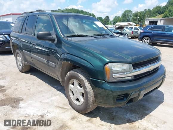 2003 Chevrolet TrailBlazer LT с VIN 1GNDS13SX32136120, выставлен на аукционе IAAI как лот 42702516 с пробегом 214 454 миль миль и . История ставок и продаж доступна на DreamBid. Изображение 1.