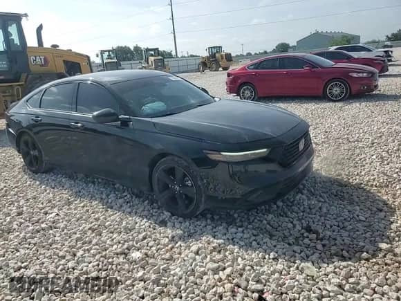 2023 Honda Accord Sport-L with VIN 1HGCY2F71PA042186, listed as a Copart auction lot 65029835 with 43,073 mi miles and Salvage title. Bid and sale history available at DreamBid. Image 13.