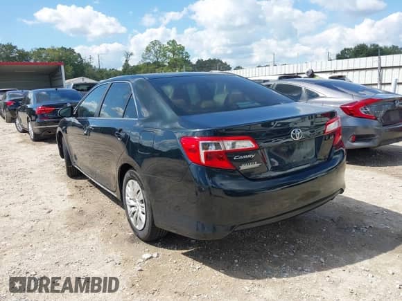 2013 Toyota Camry L with VIN 4T4BF1FK8DR306823, listed as a IAAI auction lot 43322146 with 124,085 mi miles and . Bid and sale history available at DreamBid. Image 3.