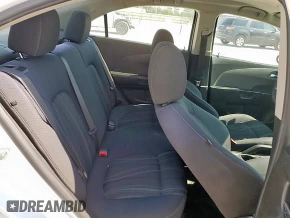 2017 Chevrolet Sonic LT with VIN 1G1JD5SH0H4124081, listed as a Copart auction lot 84954635 with 128,456 mi miles and Salvage title. Bid and sale history available at DreamBid. Image 10.