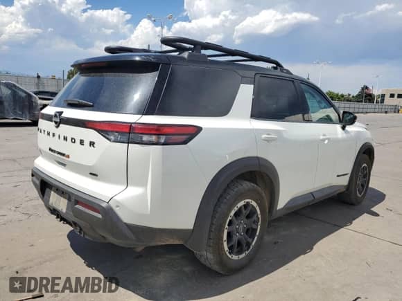 2024 Nissan Pathfinder Rock Creek с VIN 5N1DR3BD0RC255926, выставлен на аукционе Copart как лот 63526175 с пробегом Не указан миль и Списание • Salvage title. История ставок и продаж доступна на DreamBid. Изображение 3.