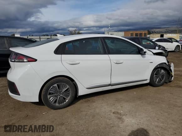 2020 Hyundai Ioniq SE z VIN KMHC65LD0LU194805, wystawiony jako Copart lot #43444025 z przebiegiem 130 155 mil mil oraz Szkoda całkowita • Salvage title. Historia ofert i sprzedaży dostępna na DreamBid. Obrazek 3.