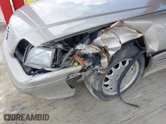 1997 Mercedes-Benz SL 500 with VIN WDBFA67F4VF144156, listed as a IAAI auction lot 42749462 with 112,123 mi miles and . Bid and sale history available at DreamBid. Image 12.