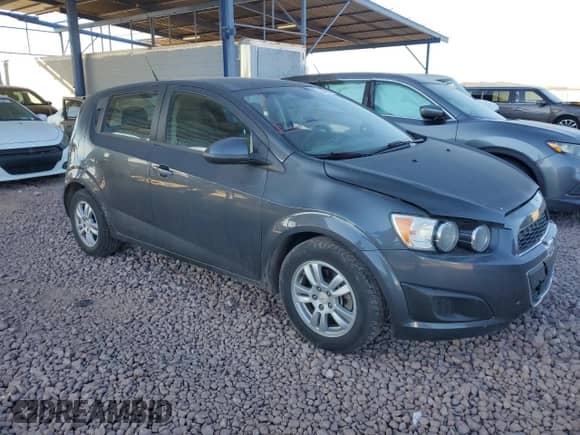 2012 Chevrolet Sonic LS with VIN 1G1JB6SH0C4176718, listed as a Copart auction lot 42645785 with 127,032 mi miles and Salvage title. Bid and sale history available at DreamBid. Image 4.