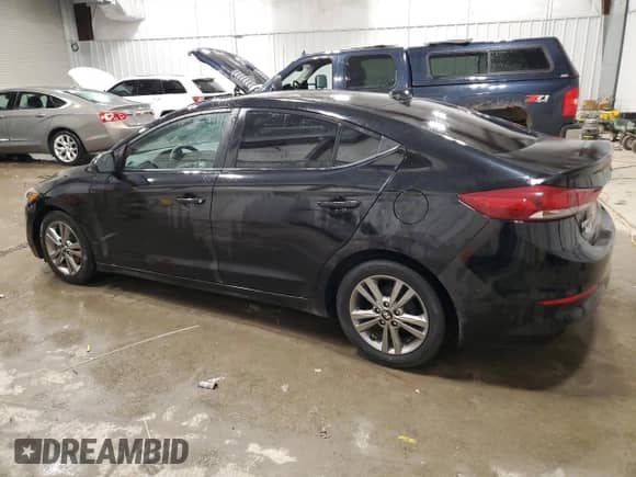 2017 Hyundai Elantra Limited with VIN KMHD84LF6HU415583, listed as a Copart auction lot 85914724 with 112,836 mi miles and Clean title. Bid and sale history available at DreamBid. Image 2.