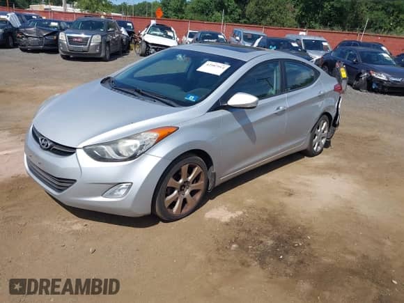 2013 Hyundai Elantra GLS with VIN KMHDH4AE7DU970868, listed as a IAAI auction lot 42987914 with 114,448 mi miles and . Bid and sale history available at DreamBid. Image 18.