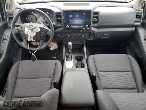 2024 Nissan Frontier S with VIN 1N6ED1CM9RN677348, listed as a Copart auction lot 55758025 with 6,128 mi miles and Salvage title. Bid and sale history available at DreamBid. Image 8.