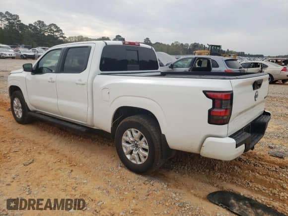 2023 Nissan Frontier SV with VIN 1N6ED1FK6PN612013, listed as a Copart auction lot 45466415 with 16,499 mi miles and Salvage title. Bid and sale history available at DreamBid. Image 2.