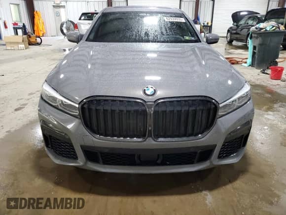 2021 BMW 7 Series 750i xDrive with VIN WBA7U2C0XMCF73616, listed as a Copart auction lot 62939935 with 57,052 mi miles and Salvage title. Bid and sale history available at DreamBid. Image 5.