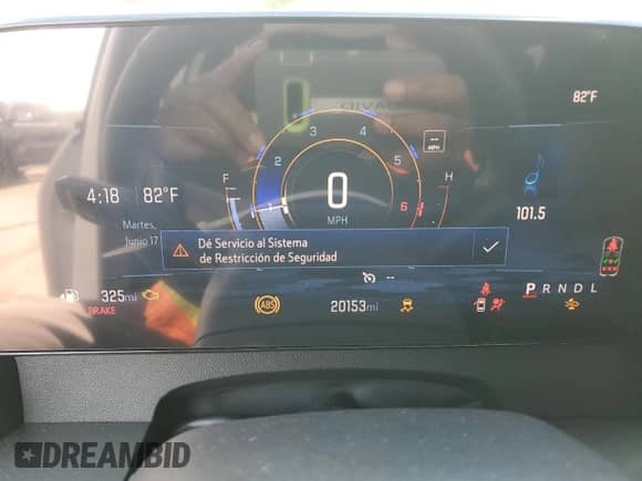 2024 Chevrolet Traverse FWD LS z VIN 1GNEREKS6RJ183720, wystawiony jako Copart lot #61253875 z przebiegiem 20 153 mil mil oraz Szkoda całkowita • Salvage title. Historia ofert i sprzedaży dostępna na DreamBid. Obrazek 9.