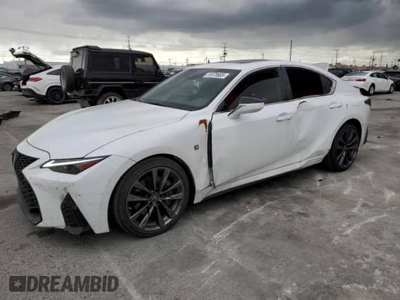 2022 Lexus IS 350 F Sport с VIN JTHGZ1E25N5023397, выставлен на аукционе Copart как лот 51678905 с пробегом 61 161 миль миль и Списание • Salvage title. История ставок и продаж доступна на DreamBid. Изображение 1.
