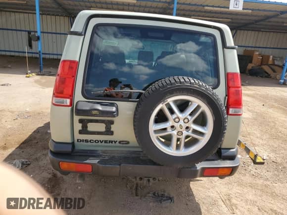 2002 Land Rover Discovery Cloth with VIN SALTY15412A743456, listed as a Copart auction lot 63089525 with 117,143 mi miles and Clean title. Bid and sale history available at DreamBid. Image 6.