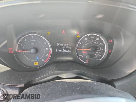 2017 Subaru Impreza с VIN 4S3GTAA67H3704236, выставлен на аукционе Copart как лот 80301825 с пробегом 118 533 миль миль и Списание • Salvage title. История ставок и продаж доступна на DreamBid. Изображение 9.