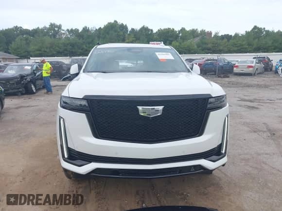 2023 Cadillac Escalade 4WD Sport Platinum with VIN 1GYS4GKL0PR421939, listed as a IAAI auction lot 43269905 with 40,874 mi miles and . Bid and sale history available at DreamBid. Image 12.