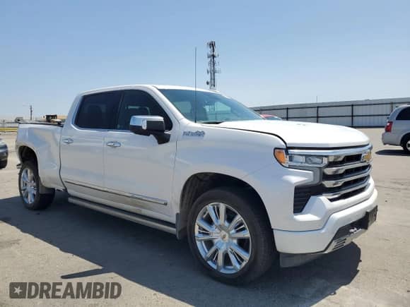 2023 Chevrolet Silverado 1500 High Country с VIN 1GCUDJEL2PZ101481, выставлен на аукционе Copart как лот 59799555 с пробегом 59 694 миль миль и Списание • Salvage title. История ставок и продаж доступна на DreamBid. Изображение 4.