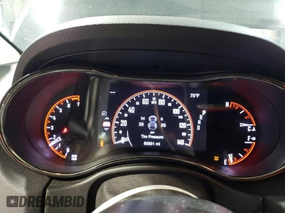 2020 Dodge Durango GT Plus with VIN 1C4RDHDG7LC222605, listed as a Copart auction lot 69654225 with 85,851 mi miles and Salvage title. Bid and sale history available at DreamBid. Image 9.