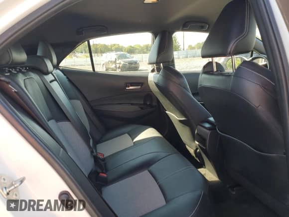 2022 Toyota Corolla XSE with VIN JTNC4MBE5N3163519, listed as a Copart auction lot 81157505 with 28,980 mi miles and Salvage title. Bid and sale history available at DreamBid. Image 10.