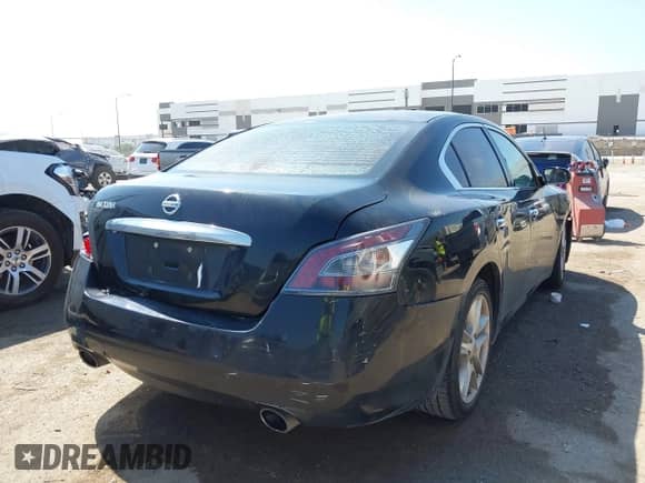2013 Nissan Maxima S with VIN 1N4AA5AP4DC841324, listed as a IAAI auction lot 42987063 with 167,240 mi miles and . Bid and sale history available at DreamBid. Image 4.