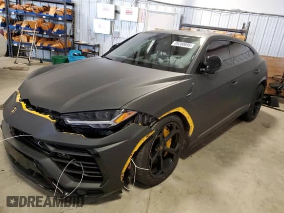 2021 Lamborghini Urus с VIN ZPBUA1ZL7MLA11110, выставлен на аукционе Copart как лот 89280095 с пробегом 26 222 миль миль и Списание • Salvage title. История ставок и продаж доступна на DreamBid. Изображение 1.