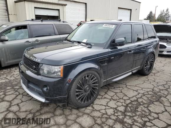 2011 Land Rover Range Rover Sport SC z VIN SALSP2E4XBA708628, wystawiony jako Copart lot #48435575 z przebiegiem Nie podano mil oraz Szkoda całkowita • Salvage title. Historia ofert i sprzedaży dostępna na DreamBid. Obrazek 1.