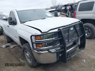 2017 Chevrolet Silverado 2500HD Work Truck z VIN 1GC0KUEG7HZ253590, wystawiony jako IAAI lot #41691492 z przebiegiem 167 457 mil mil oraz . Historia ofert i sprzedaży dostępna na DreamBid. Obrazek 1.