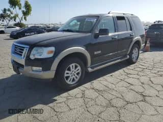 2006 Ford Explorer Eddie Bauer with VIN 1FMEU74E06UB68338, listed as a Copart auction lot 60930235 with 174,529 mi miles and Salvage title. Bid and sale history available at DreamBid. Image 1.