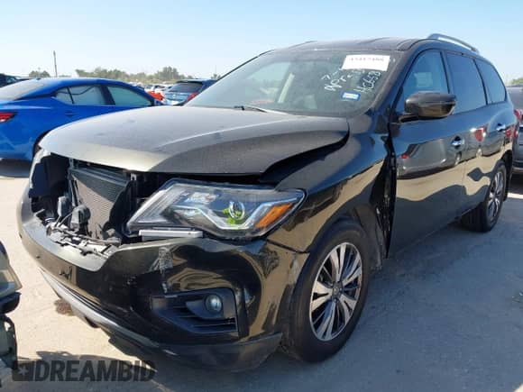 2017 Nissan Pathfinder S with VIN 5N1DR2MN8HC668336, listed as a IAAI auction lot 43417488 with 109,786 mi miles and . Bid and sale history available at DreamBid. Image 12.