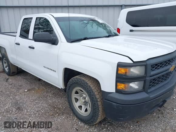 2015 Chevrolet Silverado 1500 Work Truck с VIN 1GCRCPEC3FZ154684, выставлен на аукционе IAAI как лот 41561011 с пробегом 252 698 миль миль и . История ставок и продаж доступна на DreamBid. Изображение 1.