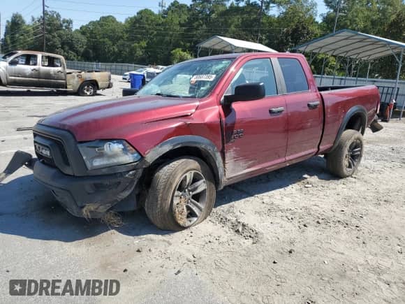2022 Ram 1500 Warlock с VIN 1C6RR7GG0NS237504, выставлен на аукционе Copart как лот 80687395 с пробегом Не указан миль и Списание • Salvage title. История ставок и продаж доступна на DreamBid. Изображение 1.