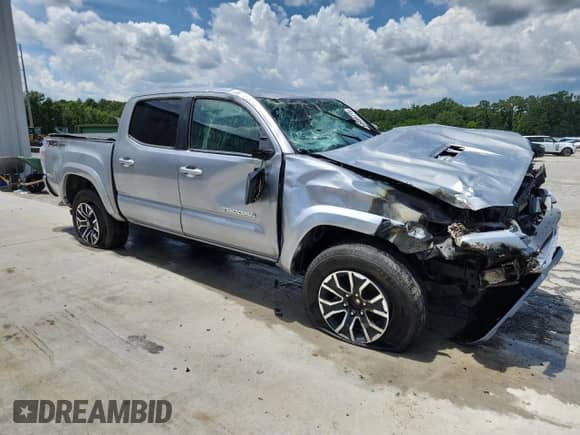 2021 Toyota Tacoma SR5 with VIN 3TMAZ5CN5MM151188, listed as a Copart auction lot 63488715 with 126,691 mi miles and Non repairable. Bid and sale history available at DreamBid. Image 4.