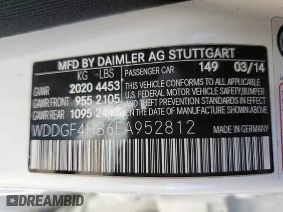 2014 Mercedes-Benz C 250 Sport with VIN WDDGF4HB6EA952812, listed as a Copart auction lot 87303155 with 159,094 mi miles and Salvage title. Bid and sale history available at DreamBid. Image 12.