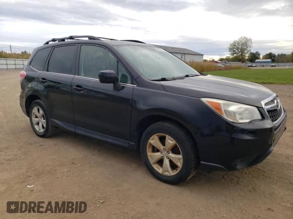 2014 Subaru Forester Limited z VIN JF2SJAHC0EH546933, wystawiony jako Copart lot #86251495 z przebiegiem 156 266 mil mil oraz Czysty tytuł • Clean title. Historia ofert i sprzedaży dostępna na DreamBid. Obrazek 4.
